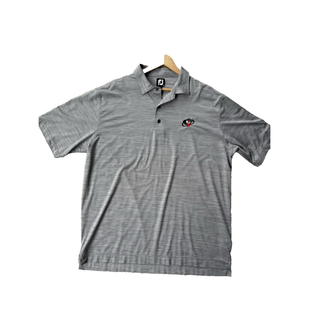 Medinah Country‎ Club Polo Shirt Mens 2XL Gray Bandit Loud FootJoy Golf